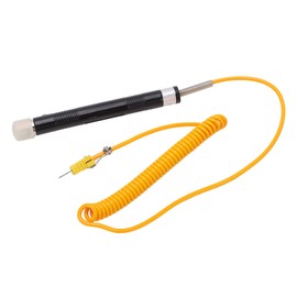 K Type Handheld Surface Thermocouple Probe,K Type Plug, Thermal Probe,Accurate Measurement Rapid Response Light Weight Widely Used for Automotive Industry
