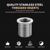 Thread Repair Inserts M8x1.25x11.7mm Insert Qty 10 Stainless Steel