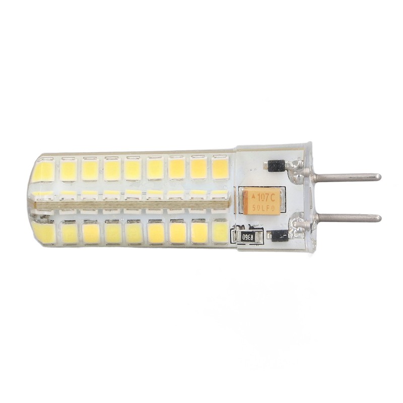 6Pcs GY6.35 LED Bulb 7W AC DC12V 700lm 72 LEDs