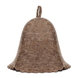 ASKOLD Ukrainian Wool Sauna Hat Gray Without Embroidery Sauna Hat Finnish - Sauna Hat Wool Russian Banya Hat for Men Sauna Hat for Men Sauna Hats