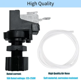 Hot Tub Air Switch, 1 Set Pneumatic Switch 16A On Off Push Air Button Tool for Bath Tub Spa Jetted Whirlpool Jet Set