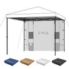 KAMPKEEPER Instant Canopy Sidewalls with 4 Pockets for Pop Up