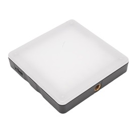 Generic LED Video Light, Small LED Video Light Panel, 6500K, Intelligent Sensor Dimming, Touch Control Portable Fill Light with 4 Color Films for Video Recording Live Streaming