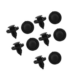Partuto 10 Plastic Bumper Fender Flare Fastener Rivet 8mm for Nissan Replacement