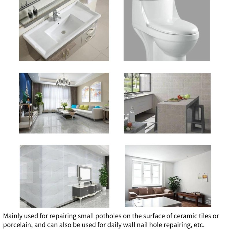 Tile Repair Kit, Porcelain Repair Kit, Ceramic Tile Repair Kit.