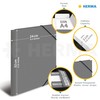 HERMA Elastic Folder Impressions with Colours Motif, A4, Sturdy Cardboard,