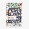 kwmobile Neoprene Case for eReader Small Daisy Blue White Yellow