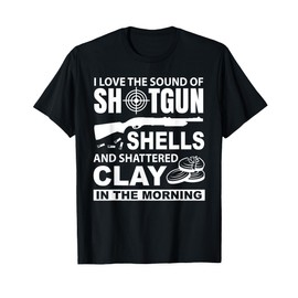 Clay Pigeon Trap Shooting Flying Launcher T-Shirt