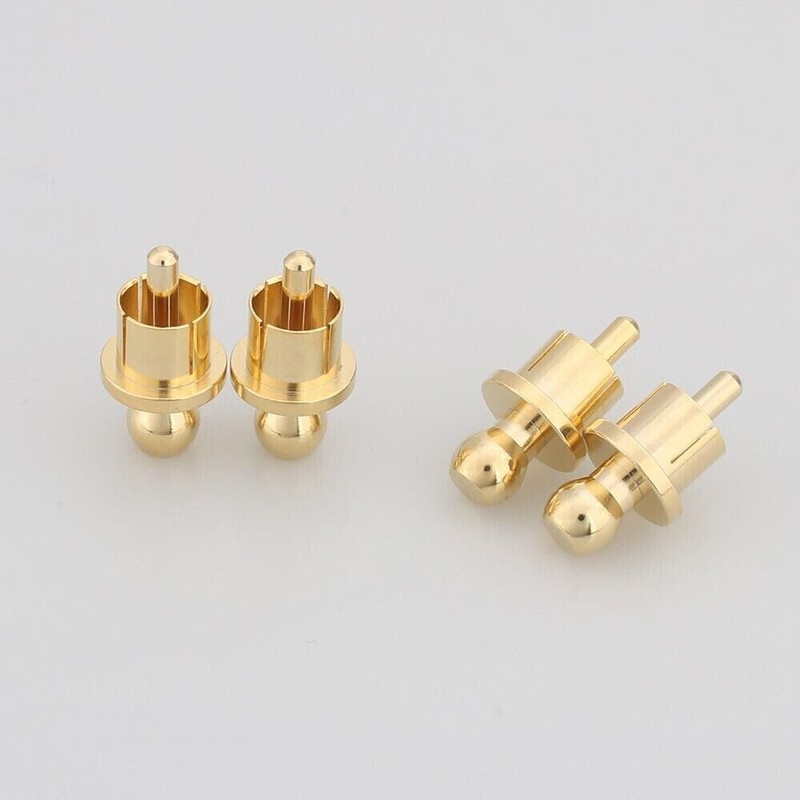 16Pcs Gold Plated RCA Caps Plug Short-Circuit Shielding Socket Protect