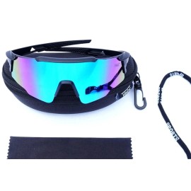 Velos Youth Baseball Sunglasses Polarized for Kids Children's Sports 7-11U Blk/blue
