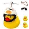 ACEDOAMARE Duck Bike Bell, Cute Rubber Yellow Duck Bicycle Accessories