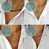 81stgeneration . 925 Sterling Silver Moon Phase Pentagram Unisex Pendant