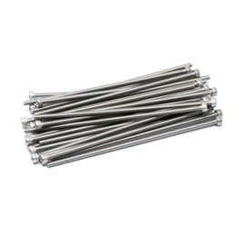 iexcell 25 Pcs M3 x 100mm Thread Pitch 0.5 mm Stainless Steel 304 Hex Socket Head Cap Screws Bolts Kit
