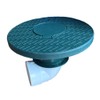 French Drain Man Pop Up Drainage Emitter for Downspouts, Yard