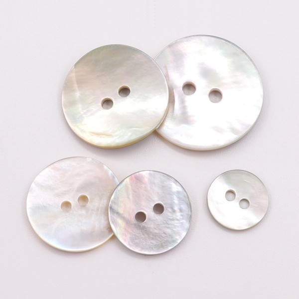 ECYC Ltd 10 Pcs 20mm Mother of Pearl Buttons -