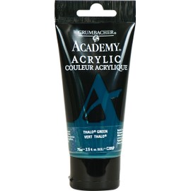 GRUMBACHER Academy Acrylic Paint Size: 254 oz, Thalo Green (C205P)