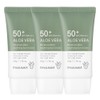 Kwalilnara Aloe Sun Cream SPF50+ PA++++ Sunscreen, 50ml without white cast, 3 pcs / 과일나라 알로에 선크림 SPF50+ PA++++ 자외선차단제 백탁없는 50ml, 3개