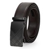JASGOOD Leather Men Belt, Sliding Ratchet Leather Belt for Men