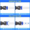 TAILONZ PNEUMATIC Straight 2 Ways - 4 mm Pipe AD