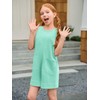 Haloumoning Girls Romper Sleeveless Short Jumpsuits Kids Casual One Piece