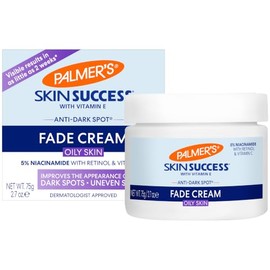 Palmer's Skin Success Crema facial antimanchas oscuras con vitamina E (2.7 onzas) | Fade Cream with Niacinamide, Helps Reduce Dark Spots, Age Spots, a