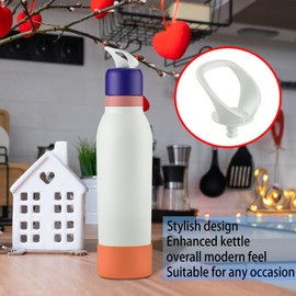 2pcs Silicone Boot for Owala FreeSip Twist Water Bottle 24oz,Applicable Anti-Slip Protective Sleeve for Owala FreeSip Twist,Anti-Slip Bottom Protective for Owala FreeSip Twist (2+2 Orange)