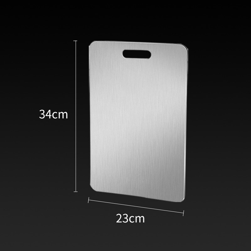 Stainless Steel Cutting Board - Durable Kitchen Chopping Board for