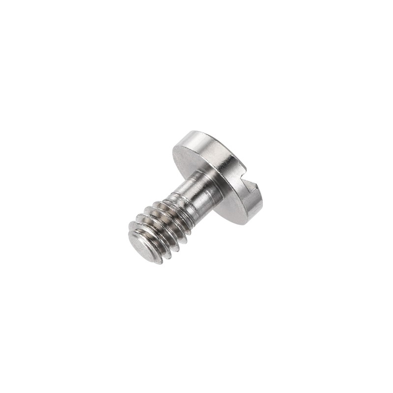 sourcing map 1/4" Mounting Screw Adapter Slotted 0.24" Thread Length