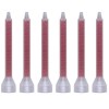 SEM 70011 Integral Nut Square Static Mixers Mixing Tips 6 Tips Per Pack