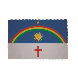 U24 Brillenputztuch Pernambuco Fahne Flagge Glasreinigungstuch Microfasertuch