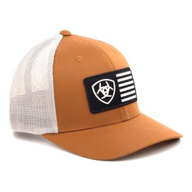 ARIAT Men's FF OSFM Flag Cap, Tan