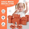 Knight Bricklayer Brick and Mortar Construction Set, Clay Mini Bricks