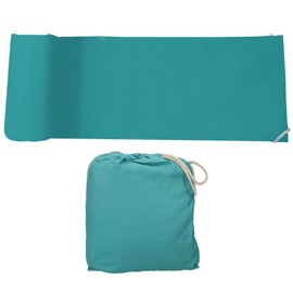 PATIKIL 210x80cm Sleeping Bag Liner Soft Lightweight Travel Camping Seat Sleep Sack Compact Sleeping Bag with Carry Bag for Adults Camping Travel Hotel Pacific Blue