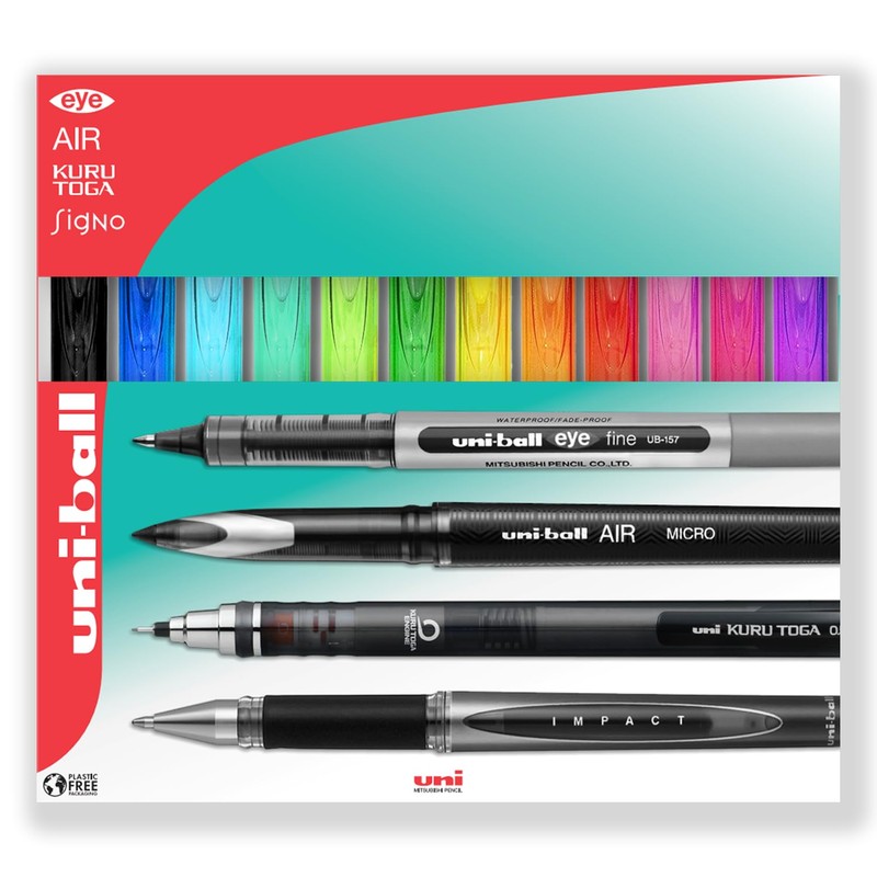 uni-ball Signo UMN-155-07 Gel Ink Retractable Rollerball Pen - 0.7mm