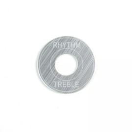 Unbranded Toggle Switch washer Rhythm / Treble Ring , Aluminum/Gray