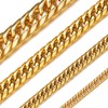 ChainsHouse Kihei Necklace, Men's, Chain Only, Rustproof, Stainless Steel, Silver,
