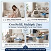 nappy bin refills, 7-Layer Odour Control Leakproof Diaper Disposal Bags,