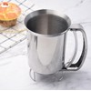 Stainless Steel Pancake Batter Dispenser, Batter Dispenser with Squeeze Handle,
