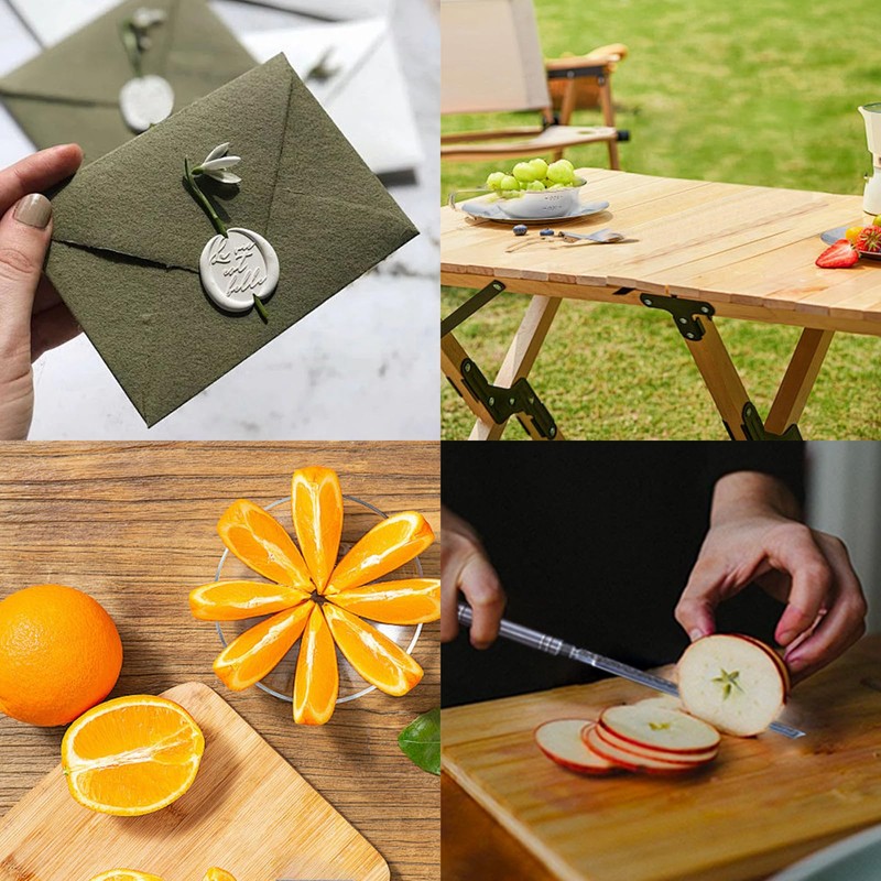 SEMKEIYEE Fruit Knife-Multipurpose Outdoor Portable Fruit Knife with Sheath,Mini Portable