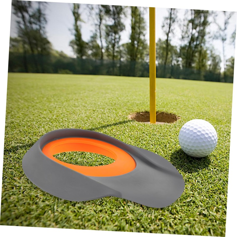Mipcase 2pcs Golf Putting Disc Cup Putting Training Aid Indoor