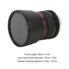 85mm F1.8 Large Aperture Camera Lens Medium Telephoto Manual Focus