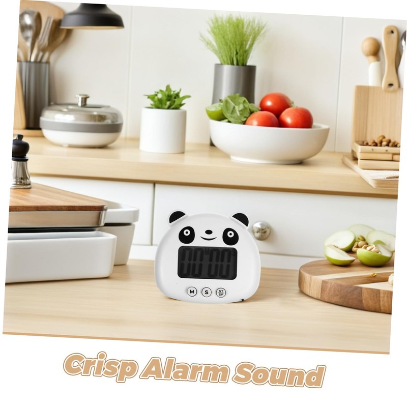 KICHOUSE Cute Panda Cartoon Timer Countdown Kitchen Cooking Alarm Clock