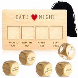 WEILAOK Date Night Dice, Date Night Ideas, Valentines Games, Dice Game, Date Night Ideas for couples, Date Night Game for Valentine's Day, Date Night, Birthdays, Anniversaries, etc