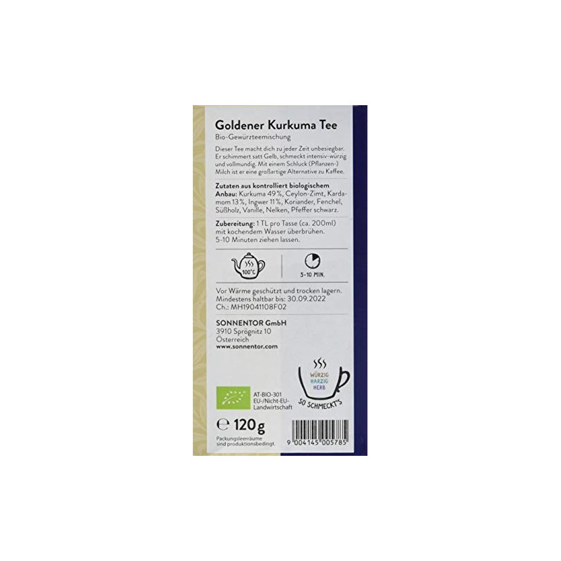 Golden Turmeric Tea Loose