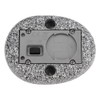 6Pcs Solar Powered LED Spot Lamp Resin Stone Lamp Warm