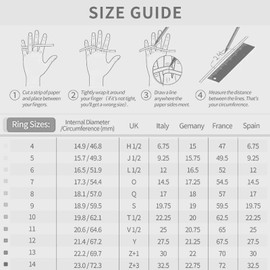 Hapour 925 Sterling Silver Ring for Women and Teens, Stackable Eternity Band Rings with CZ Stones, Sterling Silver, Cubic Zirconia