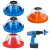 KUBDPQOR Drill Dust Collector, Pack of 4, Shockproof Dust Collector,