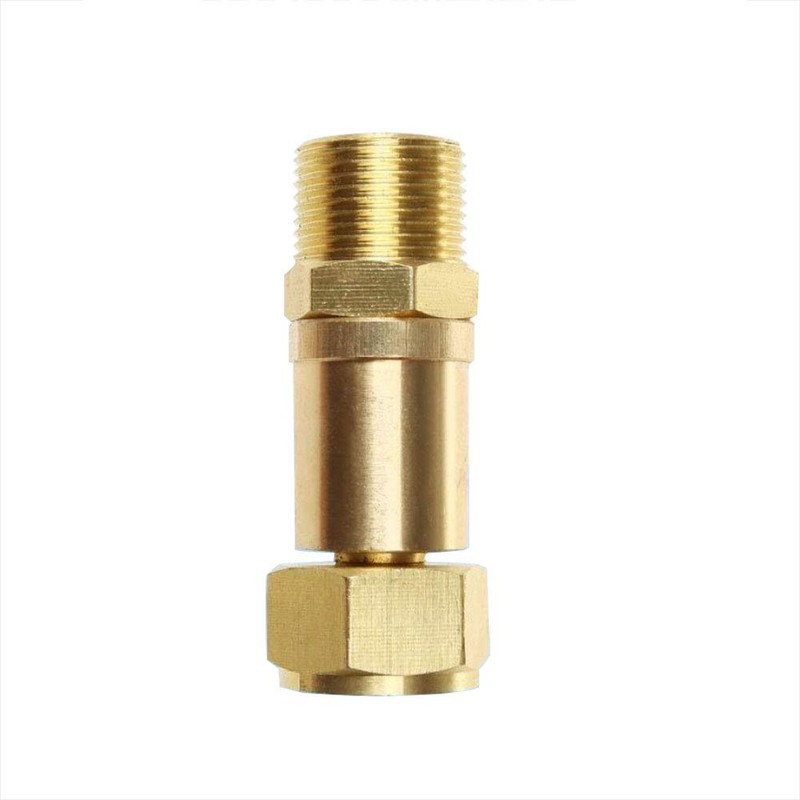 Nuzamas Pressure Washer Hose Adapter Swivel Joint Kink Connector Solid