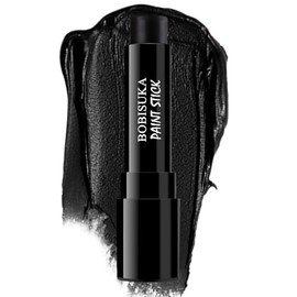 BOBISUKA Barra de pintura negra para la cara y el cuerpo, a prueba de sudor, para béisbol, fútbol, softbol, deportes, pintura facial impermeable para 