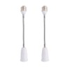 E26/E27 Light Socket Extender Adapter,30cm/12 inch Light Bulb Extension,E26 to